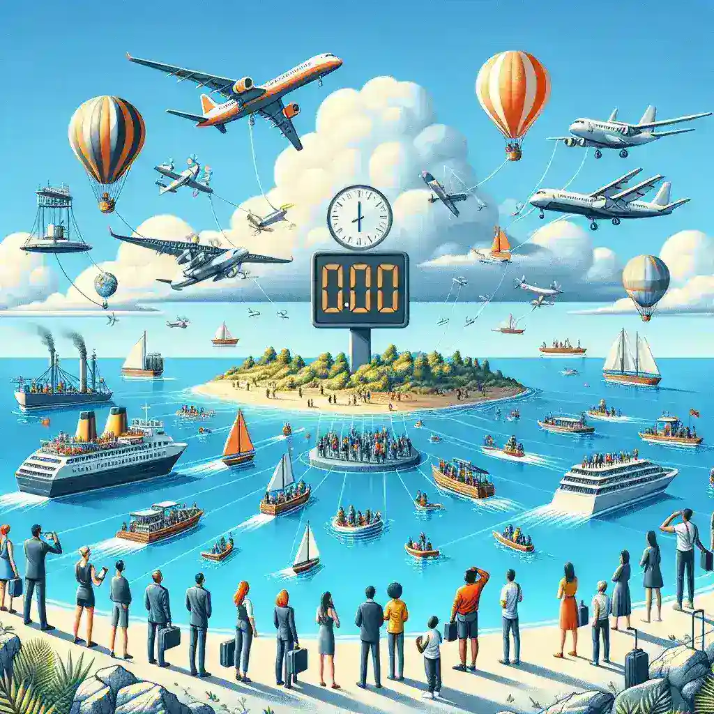 "Traveloka launches new inter-island transportation aggregator with real-time ticketing system, showcasing seamless travel solutions for island hopping in Indonesia."